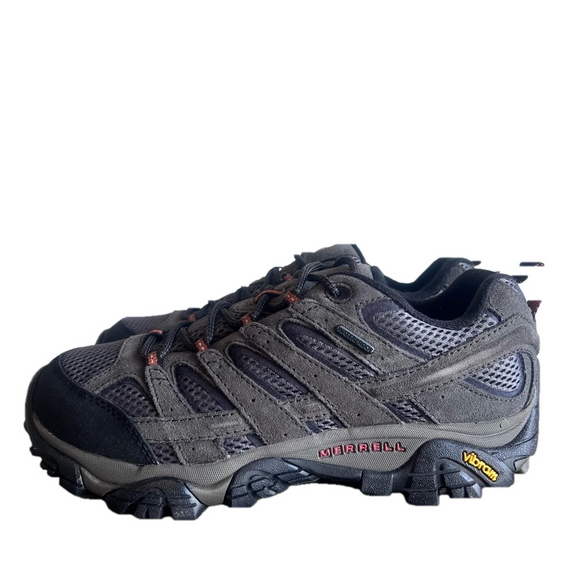 Merrell NEW Men's MOAB Beluga Waterproof Soft Toe Hiking Shoe Size 8.5 #607